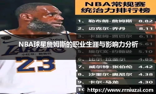 NBA球星詹姆斯的职业生涯与影响力分析